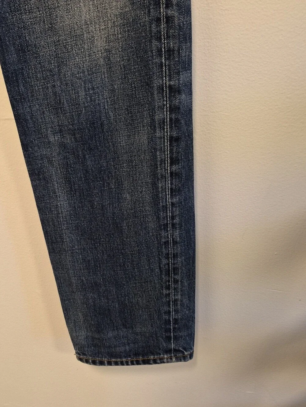 J.Crew 770 Straight Jeans Kaihara Japanese Denim Blue Dark Wash Men's Sz 29x32